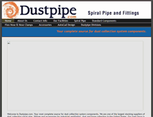 Tablet Screenshot of dustpipe.com
